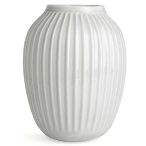 Kähler Hammershi Vase H25 cm - Hvid