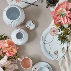 K&auml;hler Hammershi Vase H13 cm - Poppy