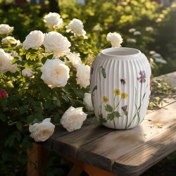 Khler Hammershi Summer Vase Wild Flowers 21 cm