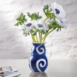 K&auml;hler Tulle Vase H13 cm Bl 