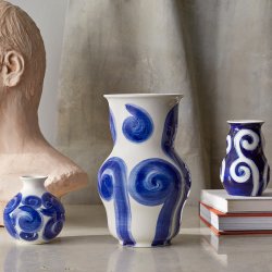 K&auml;hler Tulle Vase H22,5 cm Bl 