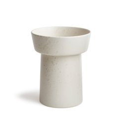 K&auml;hler Ombria vase H200 - Marmorhvid