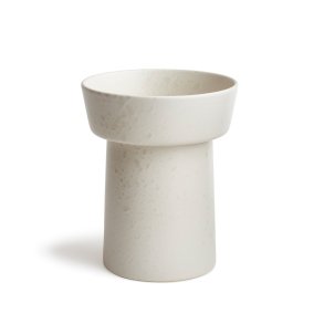 Kähler Ombria vase H200 - Marmorhvid
