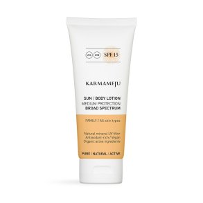 Karmameju Solcreme BODY LOTION spf 15 - Rejsestrrelse