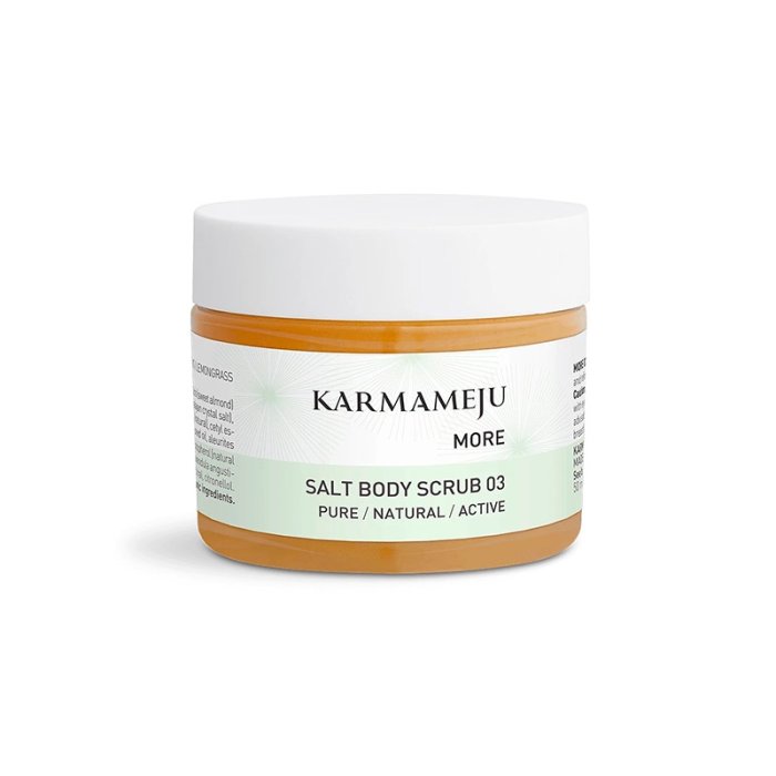 Karmameju Exfoliating Salt Body Scrub MORE 03 - Rejsestrrelse