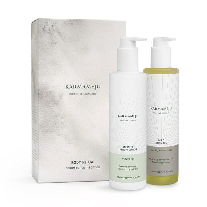 Karmameju Gaveske 2024 Body Ritual INFINITY Serum-lotion &amp; MILD Kropsolie