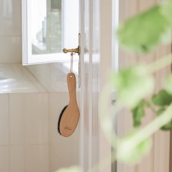 Karmameju Ionisk Trbrste - RECHARGE - Langt Skaft