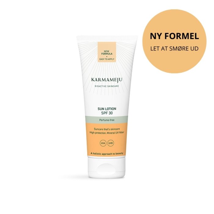 Karmameju Solcreme SUN LOTION SPF 30 Parfumefri Rejsestrrelse
