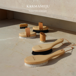 Karmameju Ionisk Trbrste - RECHARGE - Langt Skaft