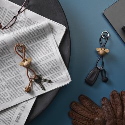 Kay Bojesen Abe Guldtonet Nglering m/ Naturlder