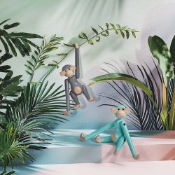 Kay Bojesen Abe Mini Gr�