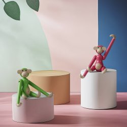 Kay Bojesen Abe Mini Lys Grn