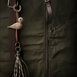 Kay Bojesen Fugl Guldtonet Nglering m/ Naturlder