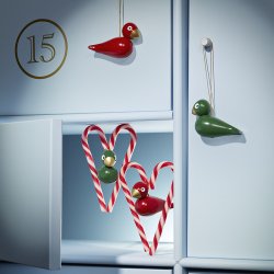 Kay Bojesen Julefugle H5 cm 2 stk.