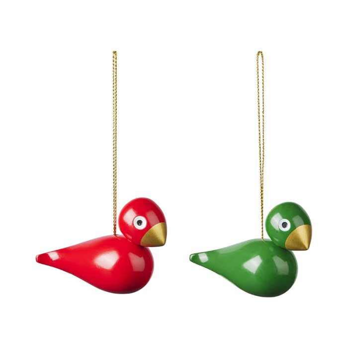 Kay Bojesen Julefugle H5 cm 2 stk.