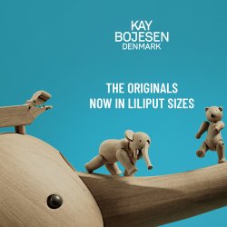 Kay Bojesen Liliput Sampak Eg 3 Stk.