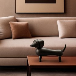 Kay Bojesen Gravhund Mrk Bejset Eg Mellem