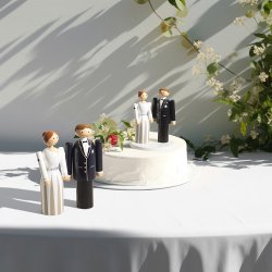 Kay Bojesen Platform Til Brudeparret Hvid