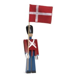 Kay Bojesen Fanebrer Med Tekstilflag - Lille