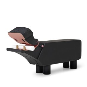 Kay Bojesen Flodhest - Sort