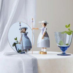 Kay Bojesen Hyrdinde - Lys Bl  