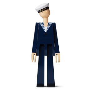 Kay Bojesen Marine - Mrk Bl/Hvid 