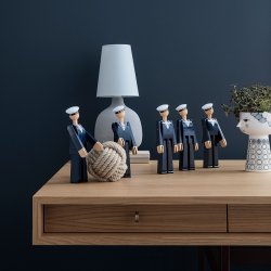 Kay Bojesen Marine - Mrk Bl/Hvid 