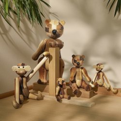 Kay Bojesen Reworked Bjrn - 70 rs Jubilumsbjrn - Mellem 