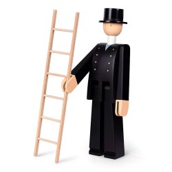 Kay Bojesen Skorstensfejer - Sort 