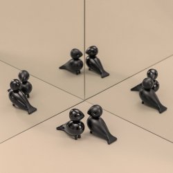 Kay Bojesen Turtelduer - Sort