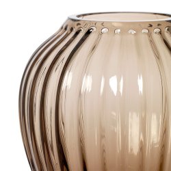 K&auml;hler Hammershi Glas Vase H14 cm - Valnd 