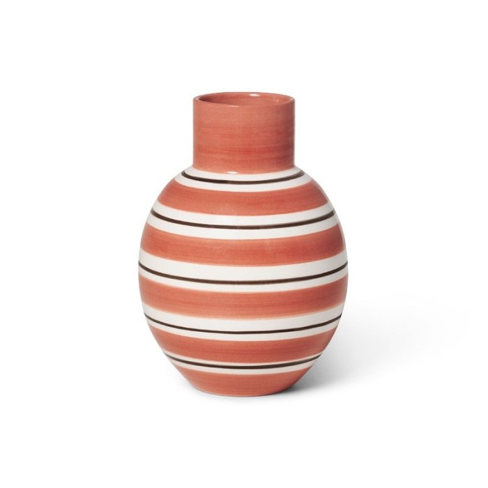 K&auml;hler Omaggio Nuovo Vase H14,5 cm - Terracotta