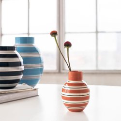 K&auml;hler Omaggio Nuovo Vase H14,5 cm - Terracotta