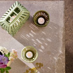 Khler Orangery Fyrfadsstage - Garden Green