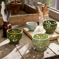 Khler Orangery Fyrfadsstage - Garden Green