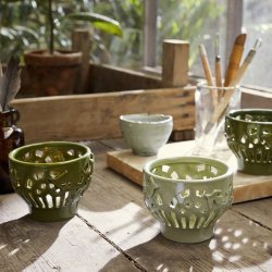 Khler Orangery Fyrfadsstage - Garden Green