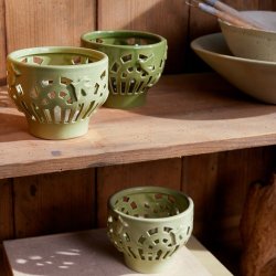 Khler Orangery Fyrfadsstage - Spring Leaf