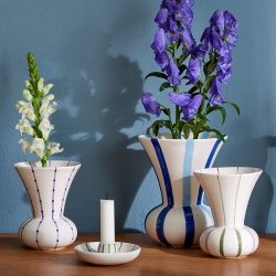 K&auml;hler Signature Vase H15 cm - Lilla