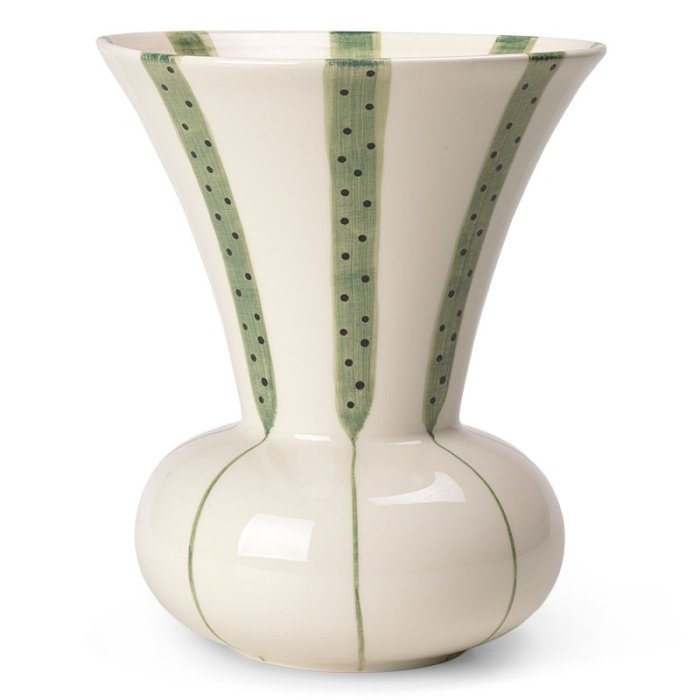 K&auml;hler Signature Vase H20 cm - Grn