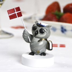 KIDS by FRIIS Ugle m/ Bog og Bl Studenterhue