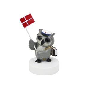 KIDS by FRIIS Ugle m/ Bog og Bl Studenterhue