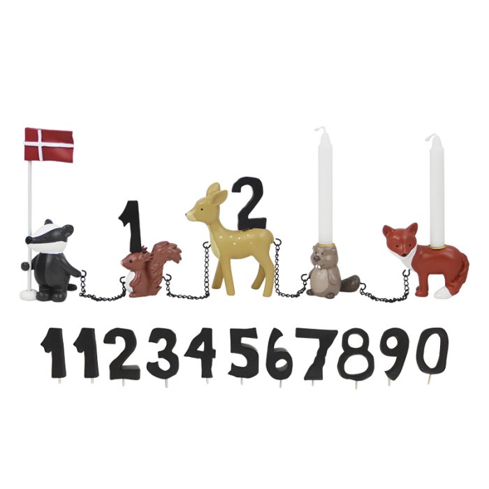 KIDS by FRIIS Fdselsdagstog Skovens Dyr