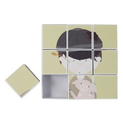 KIDS by FRIIS - Klodser m. 6 puslespil - Eventyr