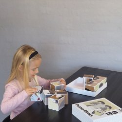 KIDS by FRIIS - Klodser m. 6 puslespil - Eventyr