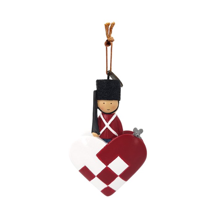KIDS by FRIIS Oph�ng Flettet Hjerte m/ Tinsoldat