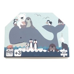 KIDS by FRIIS Puslespil - Havets Dyr