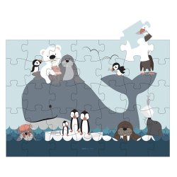 KIDS by FRIIS Puslespil - Havets Dyr