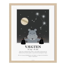 KIDS by FRIIS plakat med stjernetegn