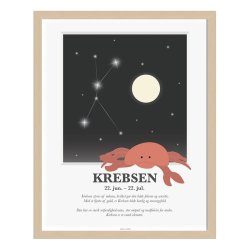 KIDS by FRIIS plakat med stjernetegn