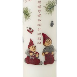 Klarborg Kalenderlys Bette Etly &amp; Bror Peter